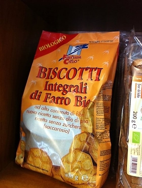 Biscotti integrali di farro bio